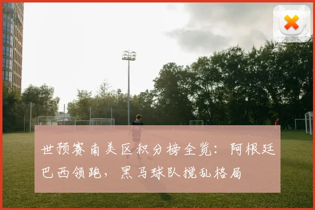 世预赛南美区积分榜全览：阿根廷巴西领跑，黑马球队搅乱格局